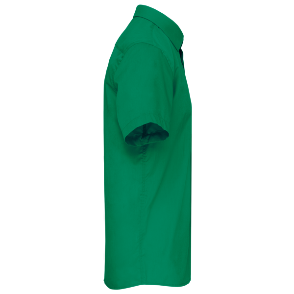 Chemise popeline polycoton manches courtes entretien facile homme – Image 35