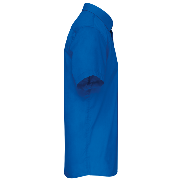 Chemise popeline polycoton manches courtes entretien facile homme – Image 39
