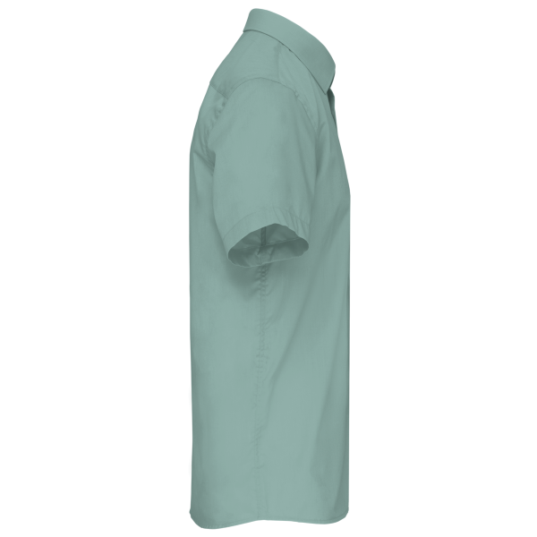 Chemise popeline polycoton manches courtes entretien facile homme – Image 53