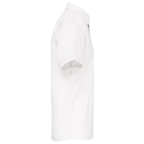 Chemise popeline polycoton manches courtes entretien facile homme – Image 61