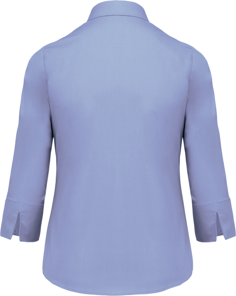 Chemise popeline polycoton manches 3/4 entretien facile femme – Image 13