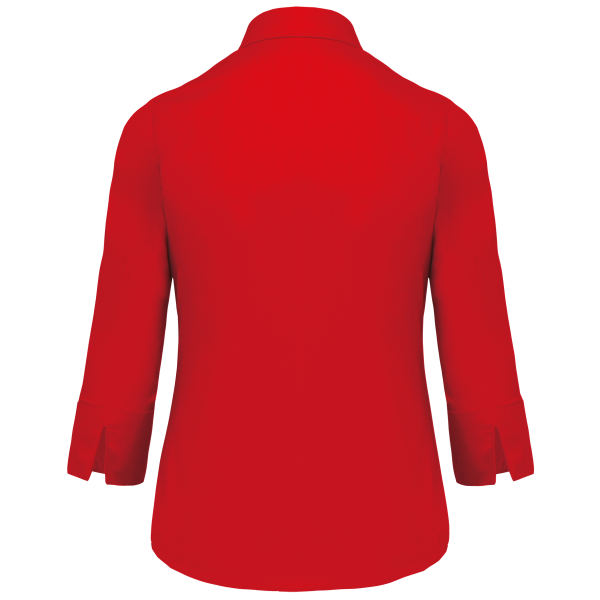 Chemise popeline polycoton manches 3/4 entretien facile femme – Image 19