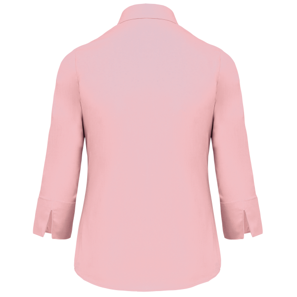 Chemise popeline polycoton manches 3/4 entretien facile femme – Image 25