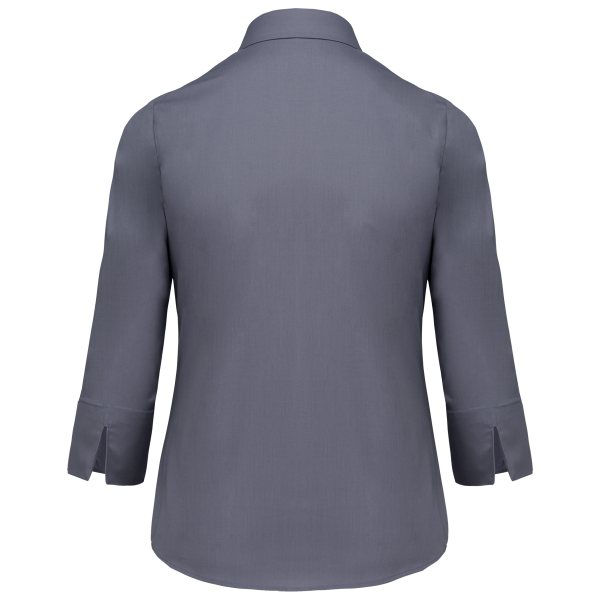 Chemise popeline polycoton manches 3/4 entretien facile femme – Image 27