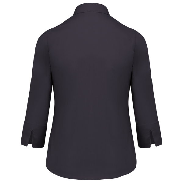 Chemise popeline polycoton manches 3/4 entretien facile femme – Image 33