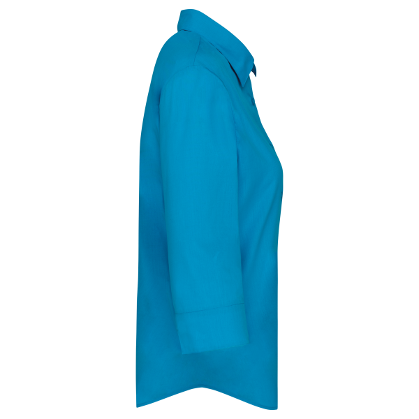 Chemise popeline polycoton manches 3/4 entretien facile femme – Image 16