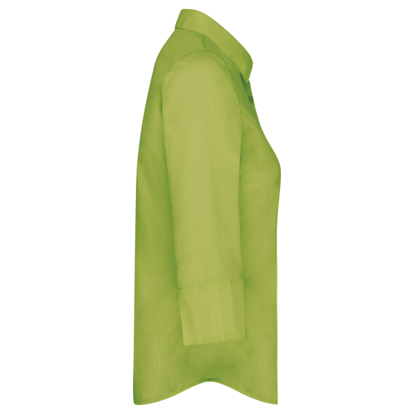 Chemise popeline polycoton manches 3/4 entretien facile femme – Image 18