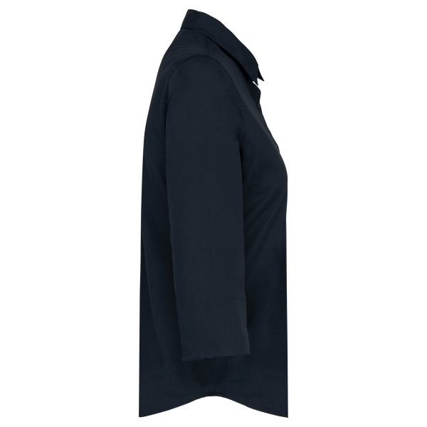 Chemise popeline polycoton manches 3/4 entretien facile femme – Image 24