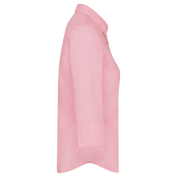 Chemise popeline polycoton manches 3/4 entretien facile femme – Image 26