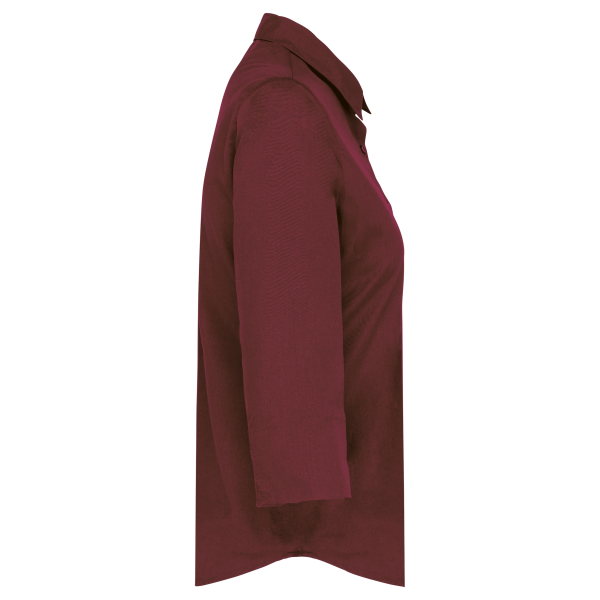 Chemise popeline polycoton manches 3/4 entretien facile femme – Image 32