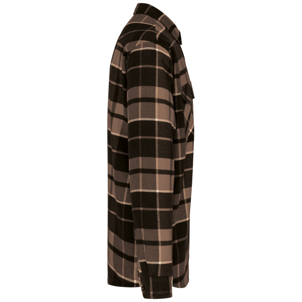 Surchemise à carreaux doublée sherpa homme – Image 17