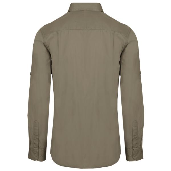 Chemise safari manches longues homme – Image 14