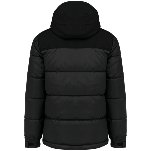 Parka matelassée à capuche bi-ton unisexe – Image 19