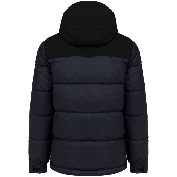 Parka matelassée à capuche bi-ton unisexe – Image 21