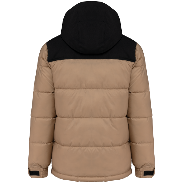 Parka matelassée à capuche bi-ton unisexe – Image 23