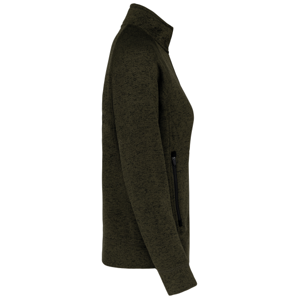 Veste zippée chinée femme – Image 14