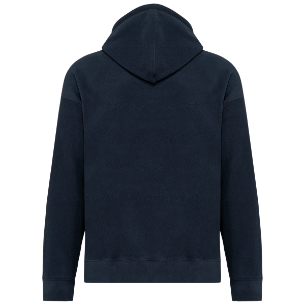Sweat-shirt à capuche oversize en micropolaire recyclée unisexe – Image 15