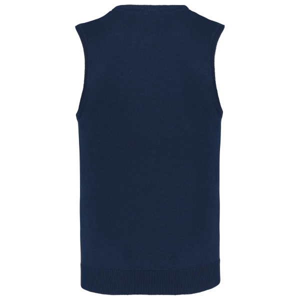 Pull col V sans manches – Image 8
