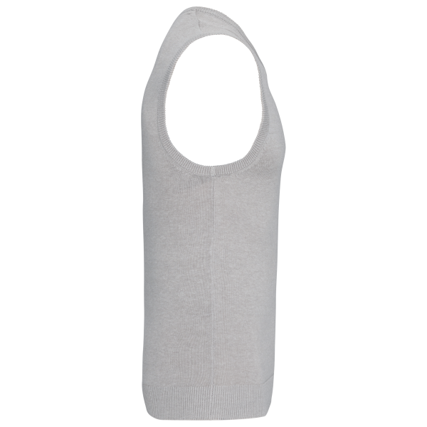 Pull col V sans manches – Image 7