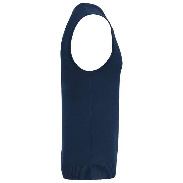 Pull col V sans manches – Image 9