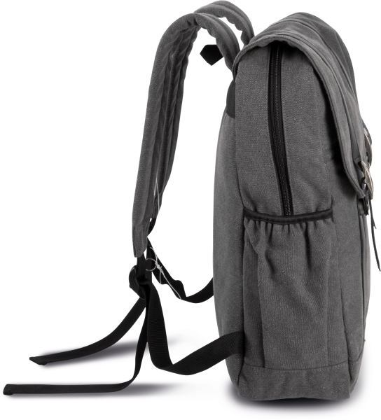 Sac à dos en toile à rabat – Image 7