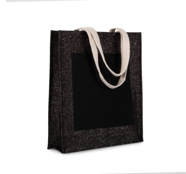 Sac shopping toile de jute – Image 2