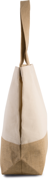 Sac shopping en toiles de coton et jute – Image 14