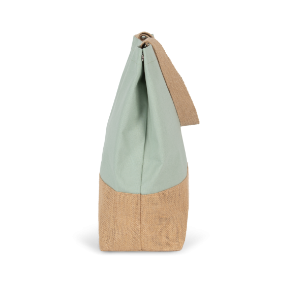 Sac shopping en toiles de coton et jute – Image 16