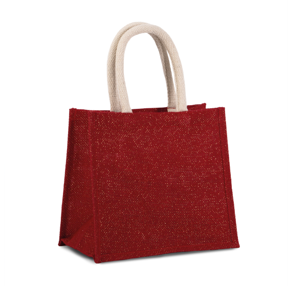 Sac style cabas en toile de jute - modèle moyen – Image 6