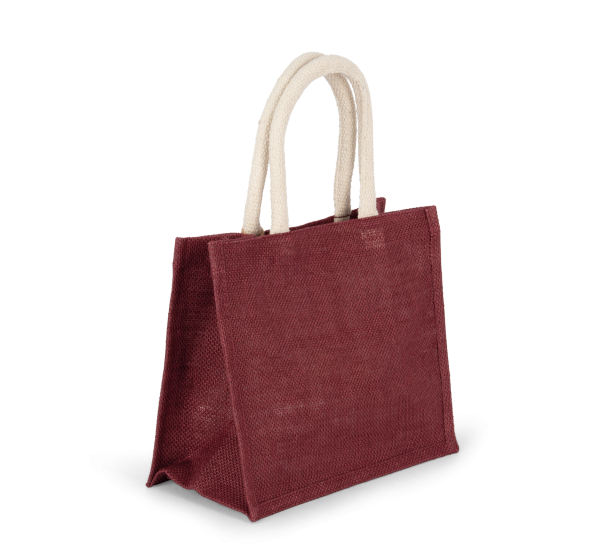 Sac style cabas en toile de jute - modèle moyen – Image 8