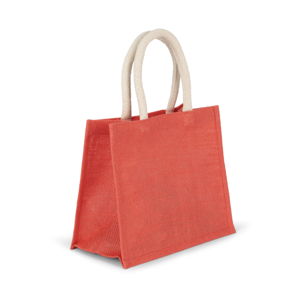 Sac style cabas en toile de jute - modèle moyen – Image 11