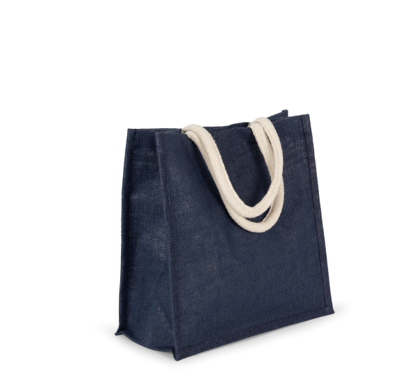 Sac style cabas en toile de jute - grand modèle – Image 7