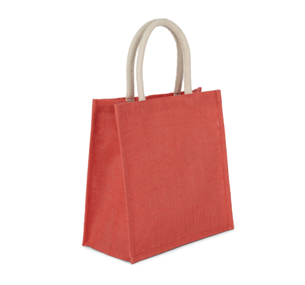 Sac style cabas en toile de jute - grand modèle – Image 9
