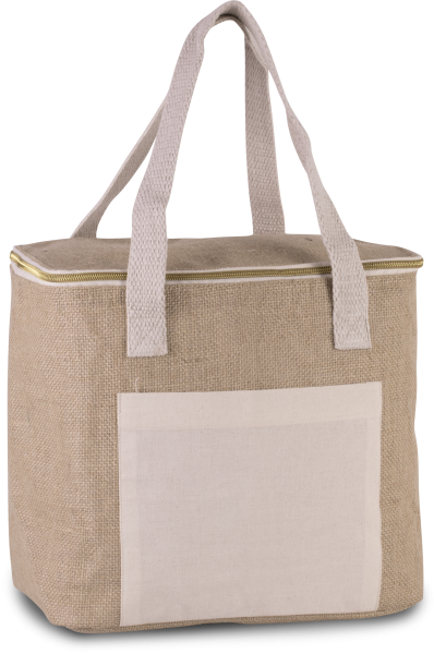 Sac isotherme en jute - modèle moyen – Image 4