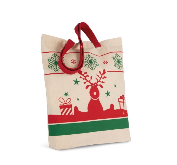 Sac shopping avec motifs de Noël – Image 3