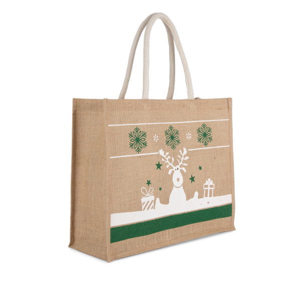 Sac shopping avec motifs de Noël – Image 4