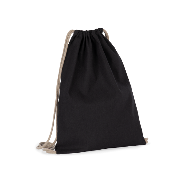Sac à dos recyclé à cordon coulissant – Image 4