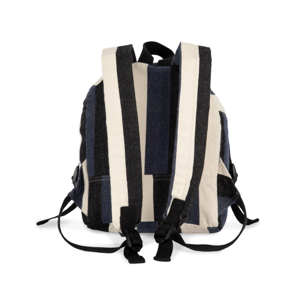 Sac à dos recyclé - Motif rayé – Image 2