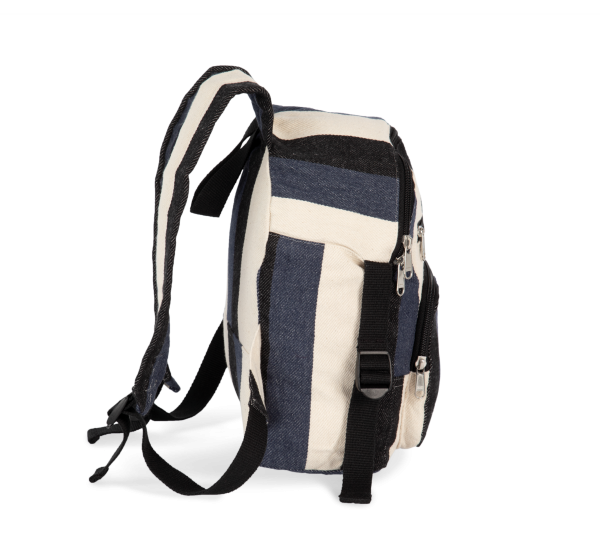 Sac à dos recyclé - Motif rayé – Image 4