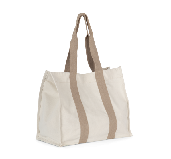 Grand sac shopping à soufflet recyclé – Image 10