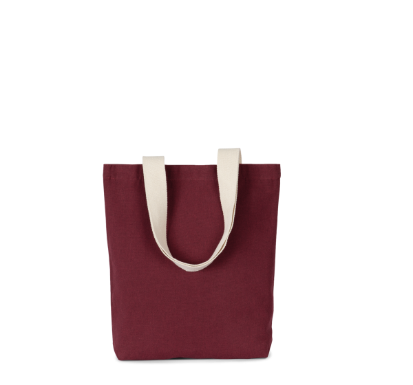 Sac shopping recyclé à fond plat