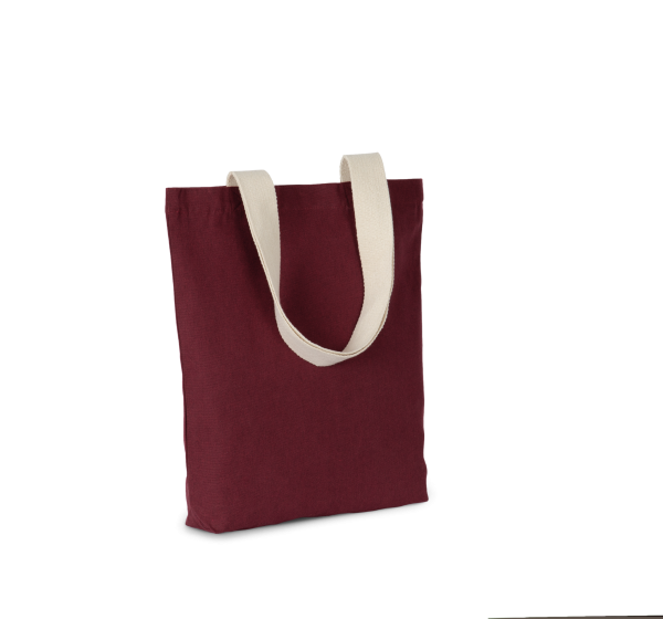 Sac shopping recyclé à fond plat – Image 3