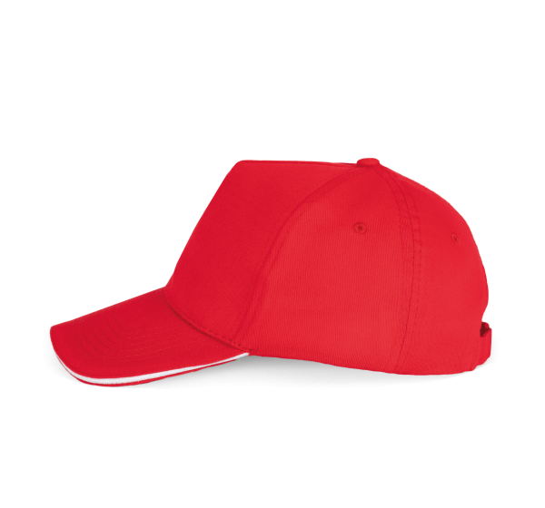 Casquette avec sandwich contrasté - 5 panneaux – Image 32