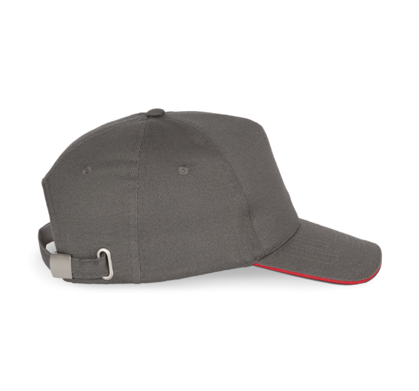 Casquette avec sandwich contrasté - 5 panneaux – Image 38