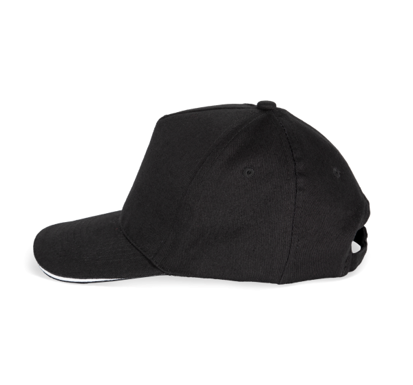 Casquette enfant avec sandwich contrasté - 5 panneaux – Image 12