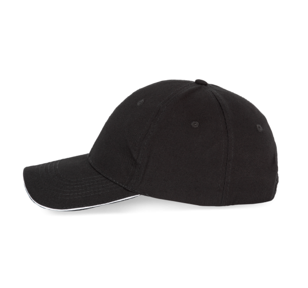 Casquette avec sandwich contrasté - 6 panneaux – Image 13