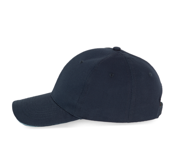 Casquette avec sandwich contrasté - 6 panneaux – Image 21