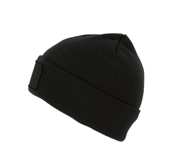 Bonnet recyclé avec patch et doublure Thinsulate™ – Image 5