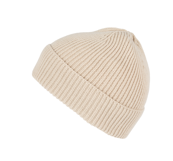 Bonnet côtelé avec revers – Image 10