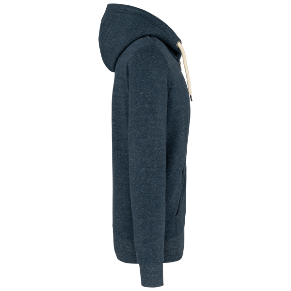 Sweat-shirt vintage zippé à capuche homme – Image 7